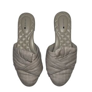 Birdies Women's Tan The Songbird Slip-On Mules Sz 6